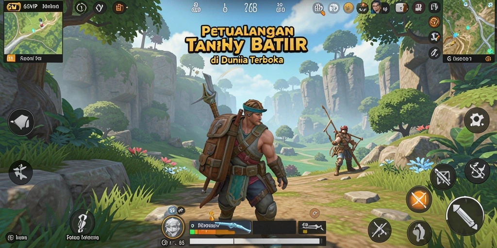 Tampilan gameplay epik dalam dunia terbuka 6SVIP.