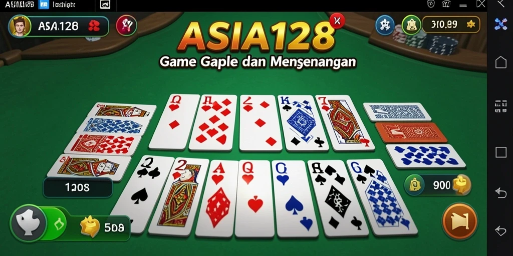 Tampilan gameplay ASIA128 yang seru dan interaktif.