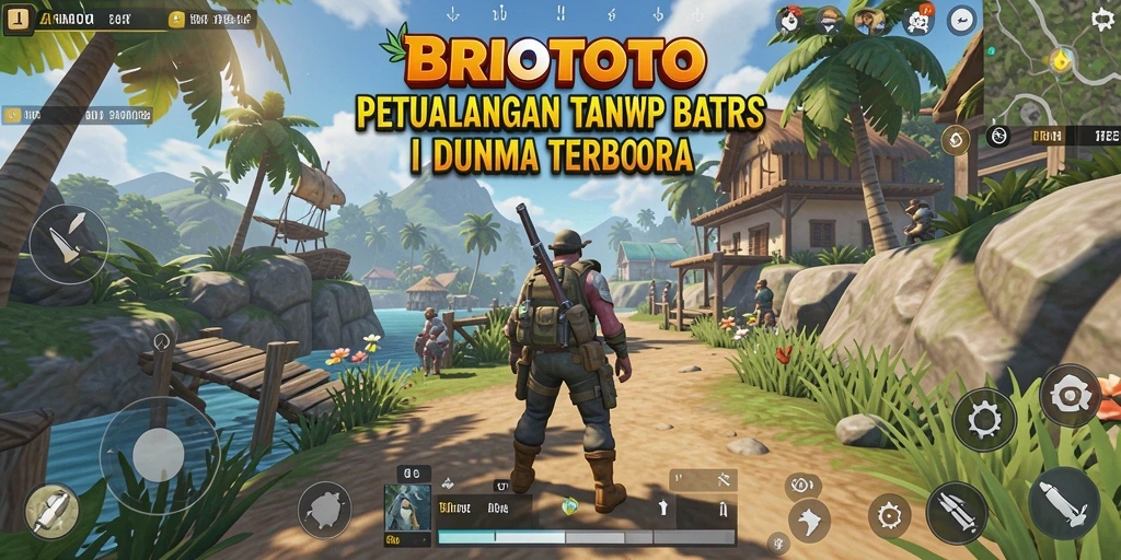Tampilan menarik dari gameplay Open World BRIOTOTO.