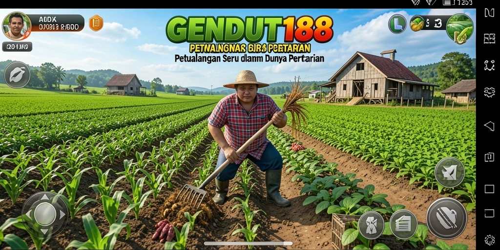 Gameplay seru GENDUT188 dalam pertanian yang interaktif.