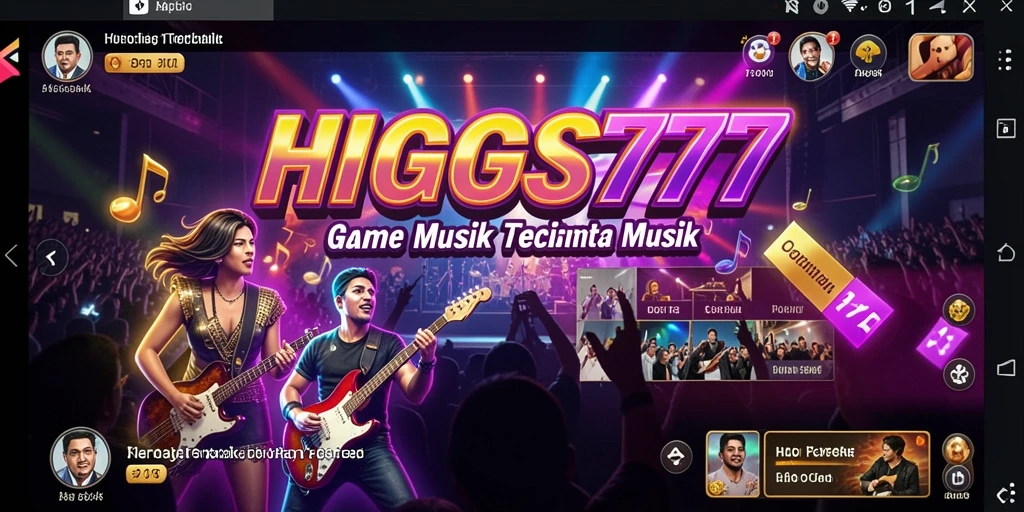 Tampilan gameplay yang seru dan interaktif di HIGGS777.