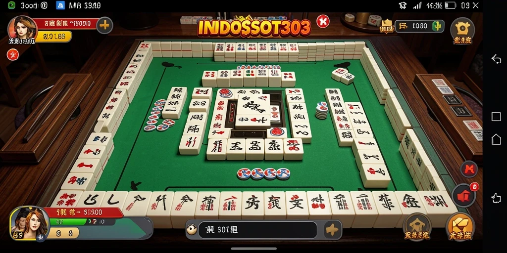 Tampilan gameplay memukau dari INDOSLOT303 yang penuh strategi Mahjong.