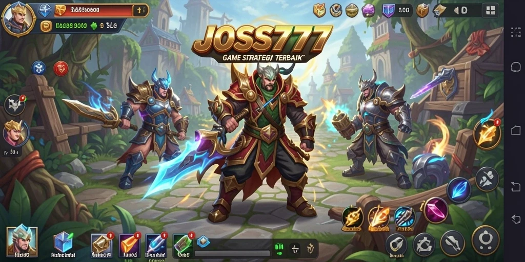 Tampilan menarik dari gameplay strategi JOSS777 yang menantang.
