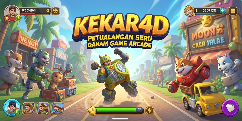 Tampilan gameplay menegangkan di <strong>KEKAR4D</strong> saat melewati rintangan.