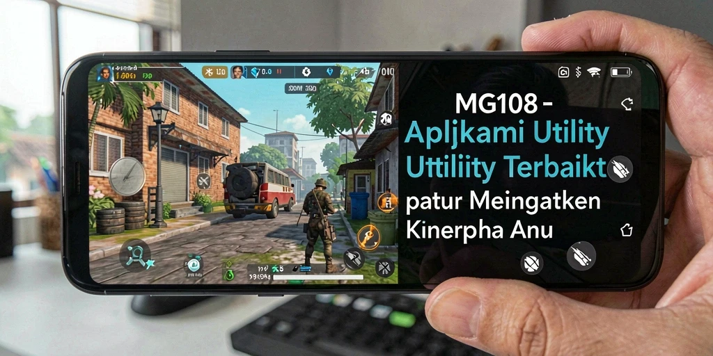 Tangkapan layar dari antarmuka MG108 yang menunjukkan fitur optimasi Utility.