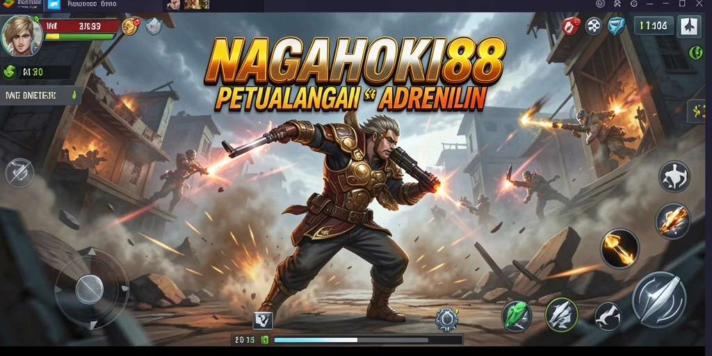 Gameplay NAGAHOKI88 yang penuh aksi dan seru.