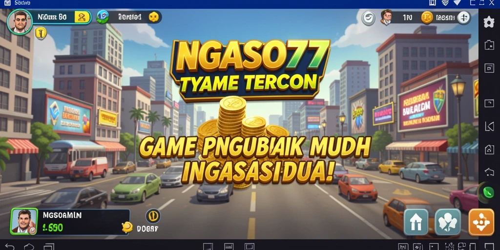 Tampilan gameplay Tycoon yang mendebarkan dan interaktif.