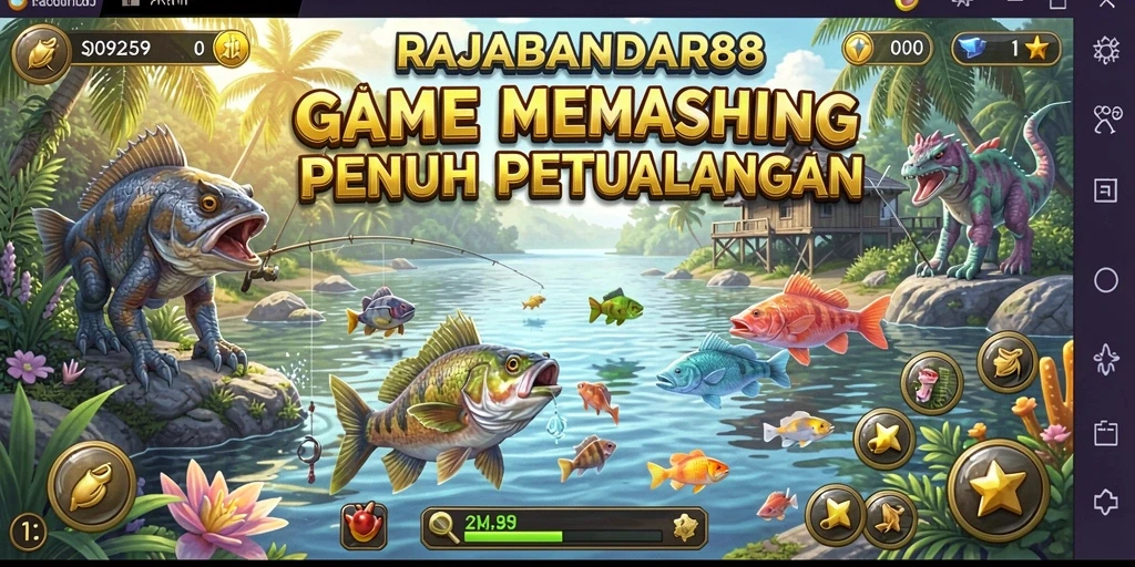Tangkapan ikan besar dalam gameplay seru RAJABANDAR88.