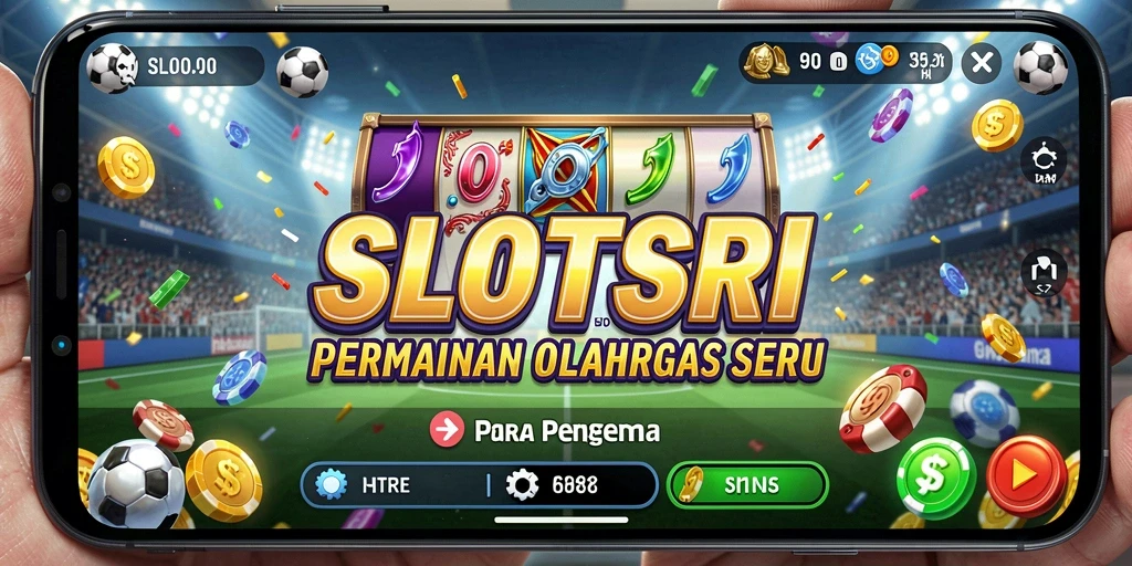 Tangkapan layar gameplay SLOTSRI yang menampilkan aksi olahraga seru.