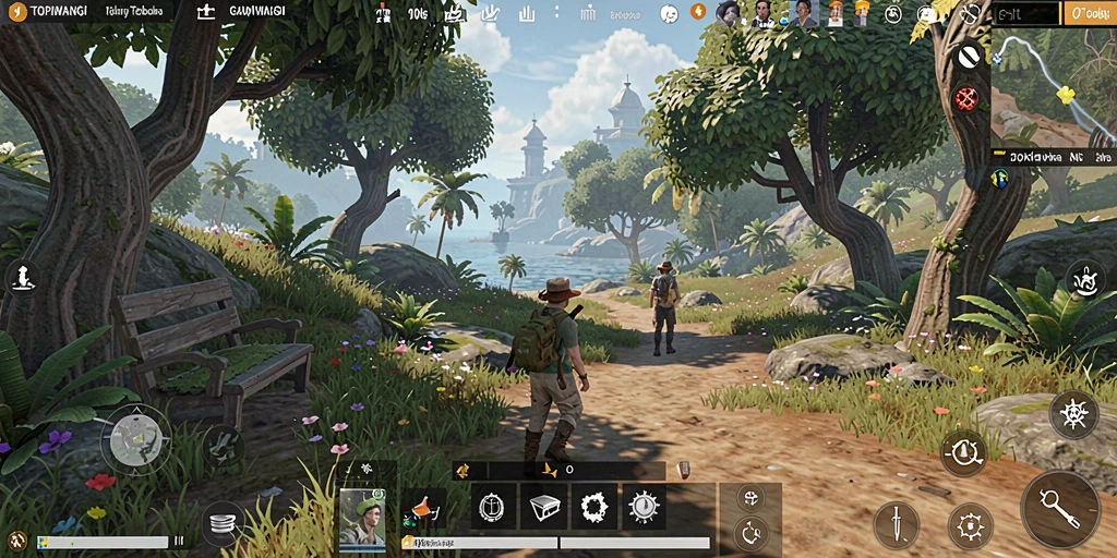 Gameplay Open World yang menawan dan penuh petualangan.
