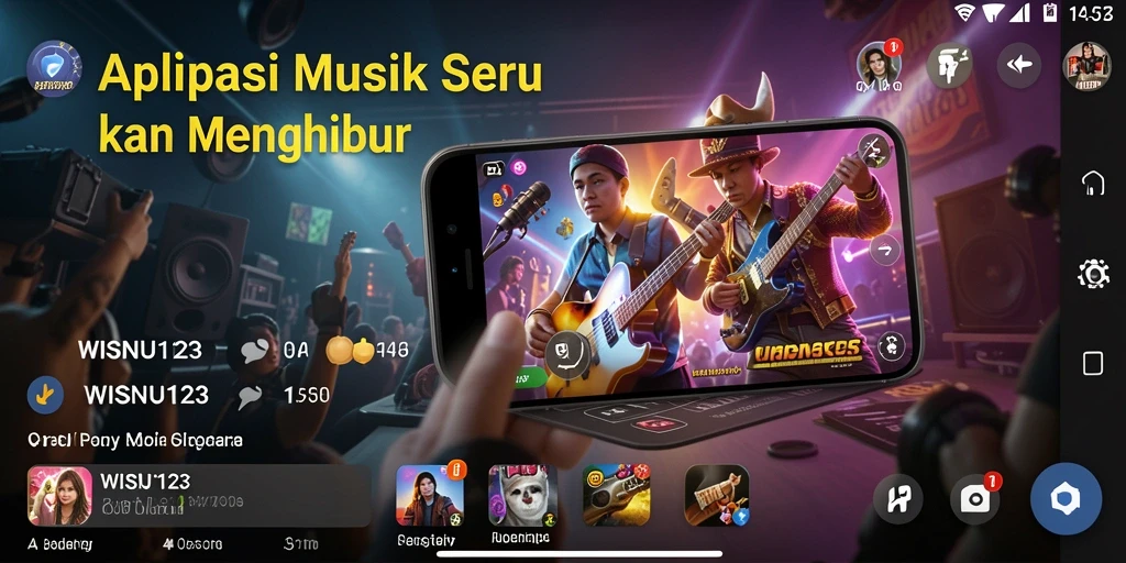 Gambaran gameplay menarik dari WISNU123 yang memukau.
